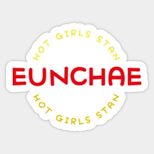 Hot Girls Stan Eunchae Le Sserafim Sticker